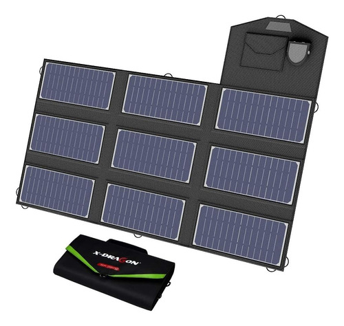 Panel Solar Plegable De Alta Calidad 70w