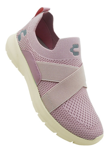 Tenis Charly 1059200 Rosa Textil Dama