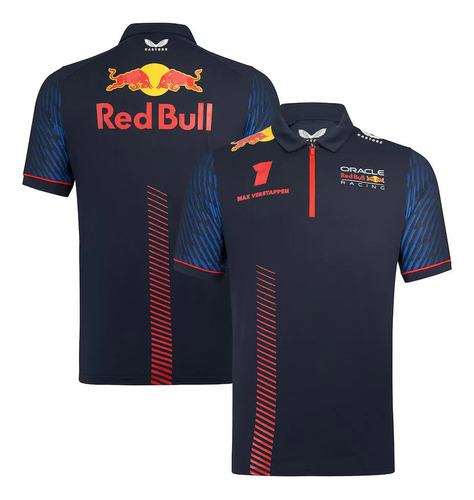 Playera Polo Max Verstappen Castore Original 2023 Checo