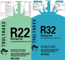 Comprar Gas Refrigerante R22 13.6 Kilos + R32 X 9.5 Kilos