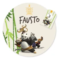 Comprar Kit Imprimible Kung Fu Panda Oso Animales Tukit