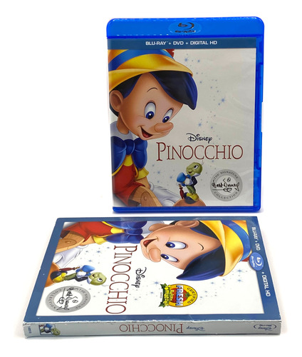 Blu-ray + Dvd Pinocchio ( Pinocho) Película 1940