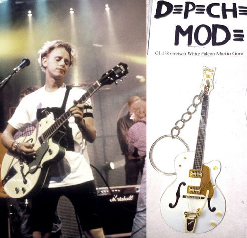 Pack X3 Guitarra Llavero Depeche Mode (o Surtido A Elec)