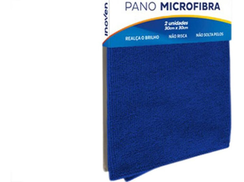 Pano Cozinha/moveis Microfi 30x30 Azul C/2