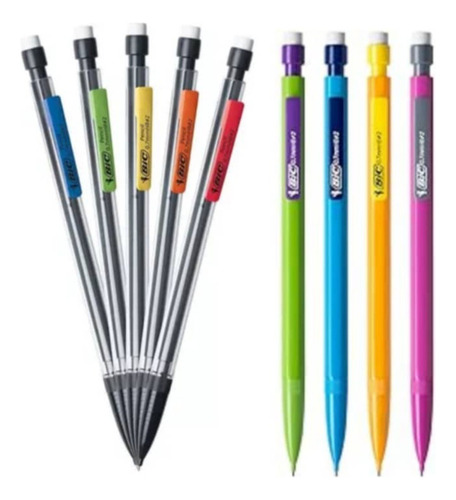 Portaminas Bic Originales X4 +minas