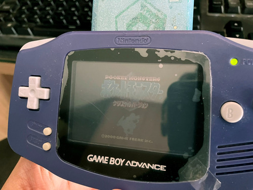 Pokemon Crystal Japonês Original Nintendo Game Boy Gbc (Usado)