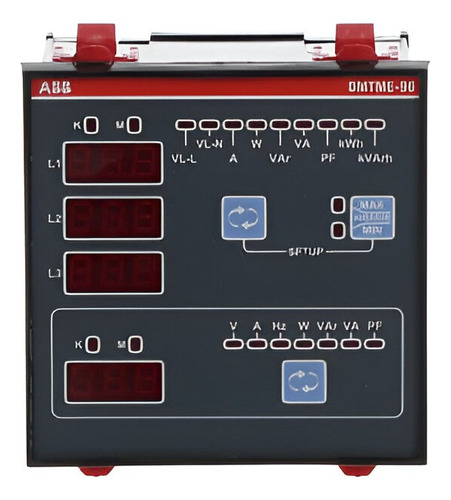 Multimedidor Dmtme Digital Trifasico (v,i,p,q,s,fp,hz) Abb