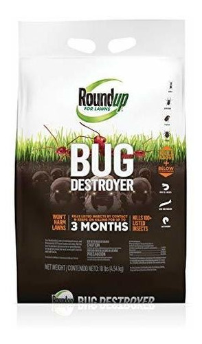 Repelente De Plagas - Roundup For Lawns Bug Destroyer - Mata