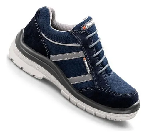 Zapatilla Seguridad Funcional Soul Ultraliviano Azul Full Env o