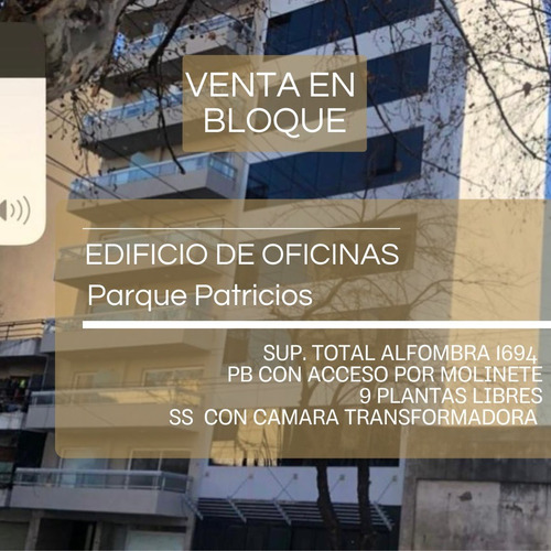  Venta Oficinas Edificio En Bloque Parque Patricios, Capital Federal, Buenos Aires