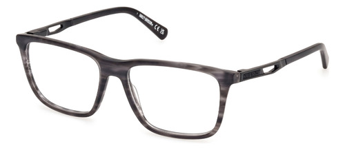 Lentes De Vista Transparente Harley Davidson Hd50025020 Color Gris Talla M