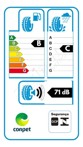 4 Cubiertas Goodyear 185/60 R15 Efficientgrip Índice de carga 88 Índice de velocidad H