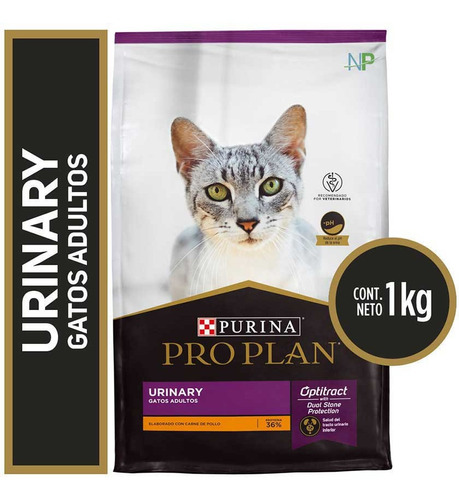 Alimento Seco Para Gato Pro Plan® Adulto Urinary 1kg Np