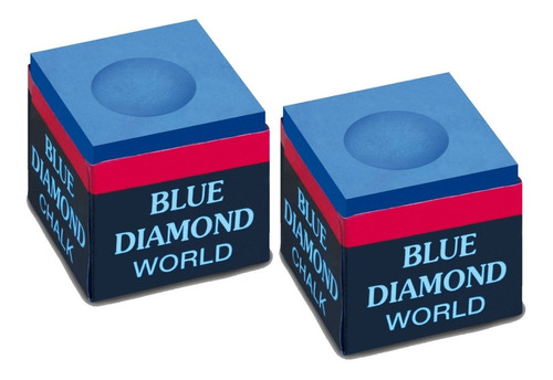 Tiza Para Billar Blue Diamond  Longoni X 2 Unidades