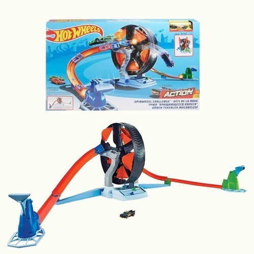 Imagen 2 de 4 de Pista De Juguete Hot Wheels Desafío De La Ruleta