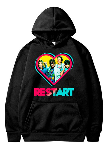 Blusa Moletom Restart Banda Show Despedida Love Ref 1206