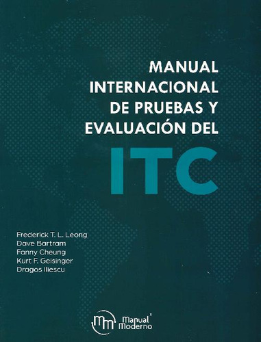Libro Manual Internacional De Pruebas Y Evaluación Del Itc D