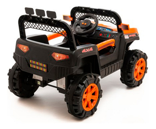 Cuatriciclo Buggy A Bateria Love 3052 Musica Control Remoto Rojo