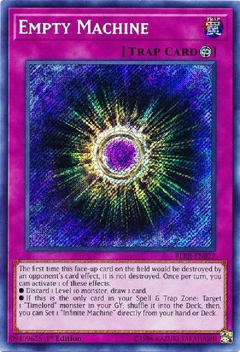 Máquina Vacía Secret Raro Yugioh