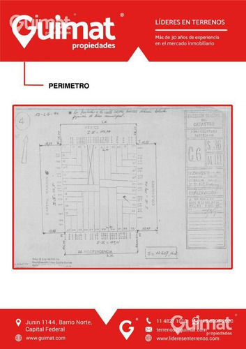 Imagen 11 de 12 de Excelente Lote A Mts De Av. Independencia - Lideres En Terrenos - Guimat Propiedades
