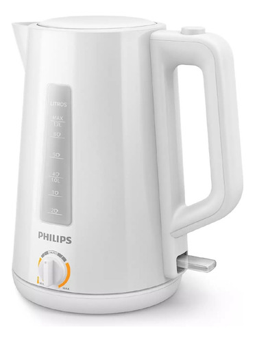 Imagen 2 de 6 de Pava Electrica Philips Hd9368 2200w Corte Automatico 1.7l