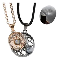 Comprar Juego De Collares De Parejas Sol Y Luna Te Amo 100 Idiomas