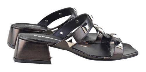 Sandalias De Cuero Zapatos De Mujer - Milva - Ferraro