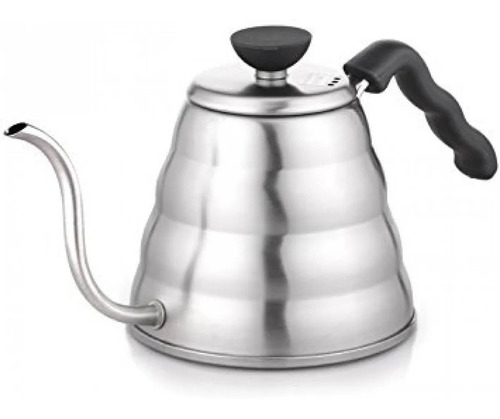 Tetera V60 Cuello Cisne Acero Barista 615803 G. Xavi