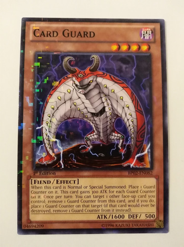 Card Guard - Mosaic Rare     Bp02