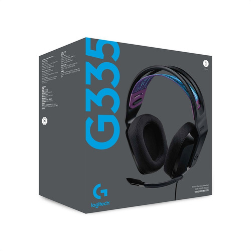 Diadema Gamer Logitech G335 / Color & Confort, Pc, Ps5, Xbox