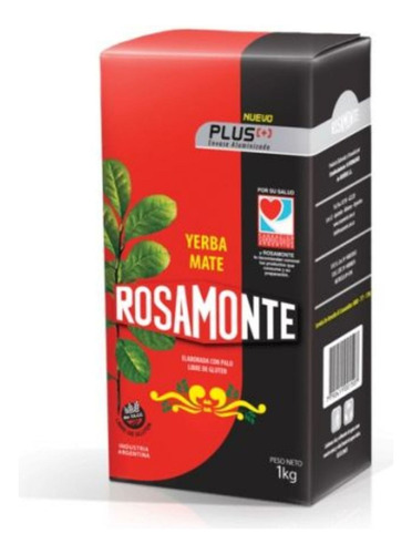 Yerba Mate Rosamote Plus(+) 1 Kilo