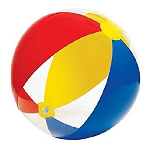 Imagen 1 de 9 de Set (2) Pelota Inflable Playa Piscina Intex 59032 61cm