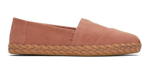 Alpargatas Toms Rose Beige Suede Pink Mujer