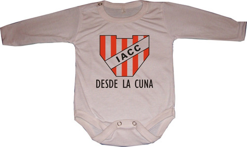 Bodys Para Bebés Instituto - Cordoba -  Futbol- Iacc