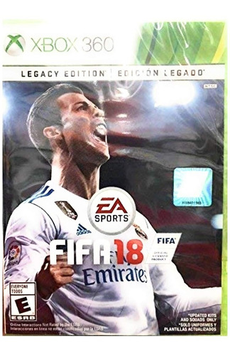Fifa 18 Legacy Edition Xbox 360  Sellado Envio Gratis 24 Hrs