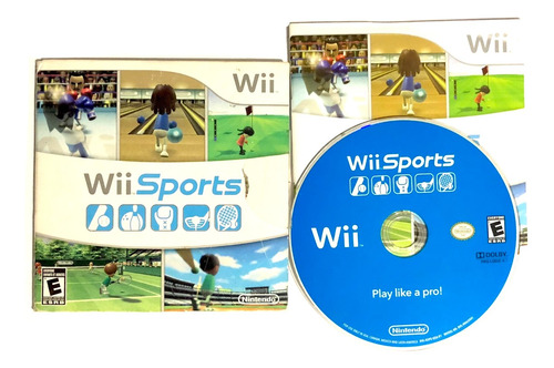 Wii Sports - Juego Original Para Nintendo Wii Ntsc En Sobre