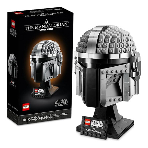 Lego Star Wars The Mandalorian Helmet 75328 Coleccionable