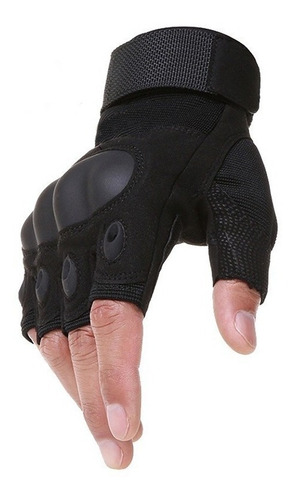 Guantes Tácticos Oakley, Medio Dedo Con Protección.