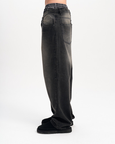 Faded Black Denim - Undefined