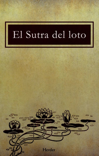 Libro El Sutra Del Loto