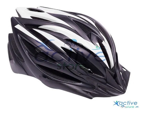 Casco De Bicicleta Regulable Ventilado C/ Visera Liviano