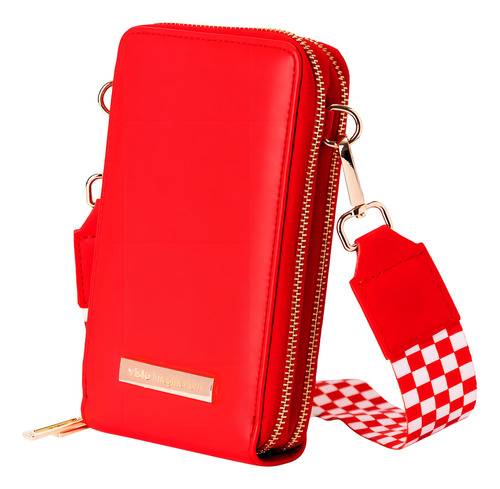 Funda tipo cartera roja para teléfono móvil - Imaginarium
