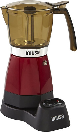 Imusa Usa B120-60008 Cafetera Electrica Para Espresso / Moka