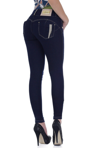 Calça Zigma Skinny Divina Azul   