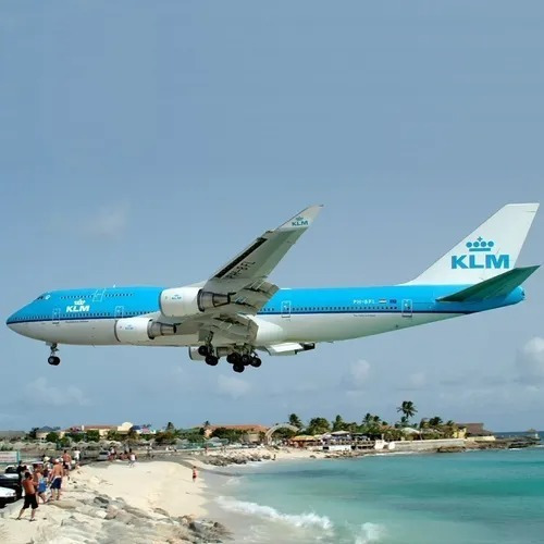 Imagen 7 de 7 de Boeing 747 Avión De Klm, Esc 1:500
