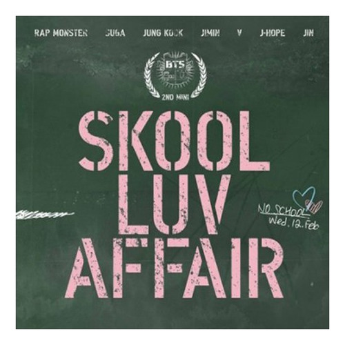 Bts - Skool Luv Affair Kpop Album Original