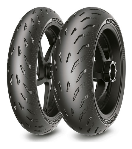 Par Pneus Michelin Power 5 120 + 180 Gsr Srad Gsxr Gsx-s 750