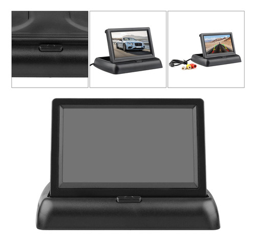 Universal 4,3 Aparcamiento De Coche Plegable Monitor De
