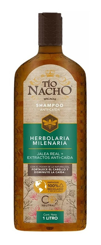Tío Nacho Shampoo Herbolaria Anti Caída 1 Lt