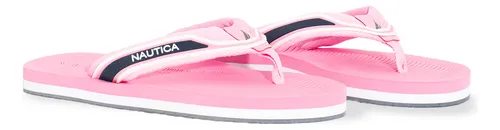 Sandalia Nautica Mujer Capri Rosa Casual Playa Slide Envío gratis